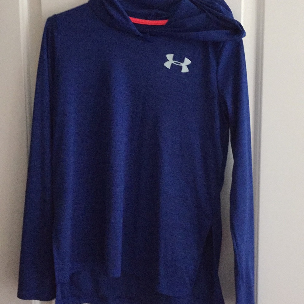 Underarmour heat gear blue youth